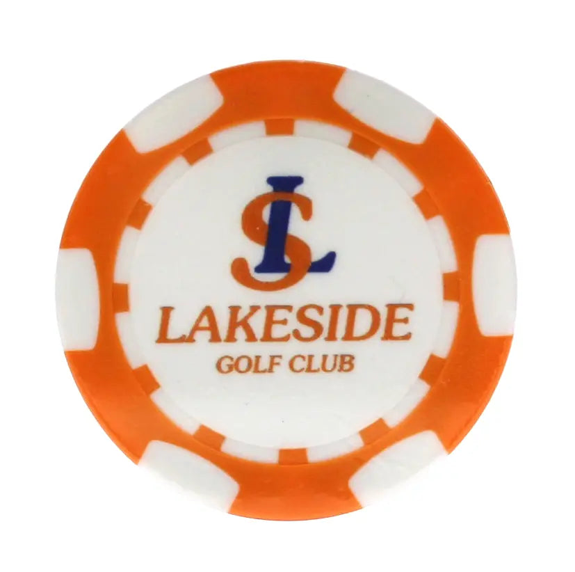 Direct Print Poker Chip Ball Marker