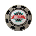 Metal Poker Chip with Removable Ball Marker